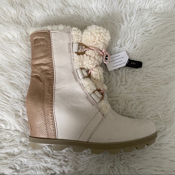 Sorel Shoes - Sorel Joan Of Arc Wedge Lux Boots